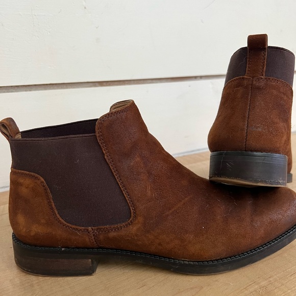 Franco Sarto weathered brown bootie - Picture 2 of 6